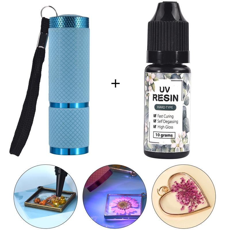 10g 25g resina uv duro diy ráp - Uv Resin Clear Hard avaliação e preço