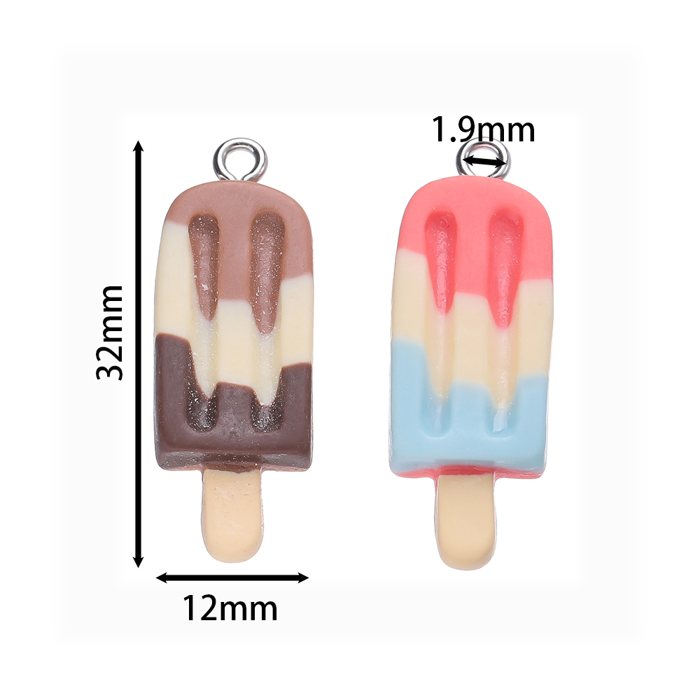 10 pçs 12x32mm bonito colorido - Resin Art Notes avaliação e preço