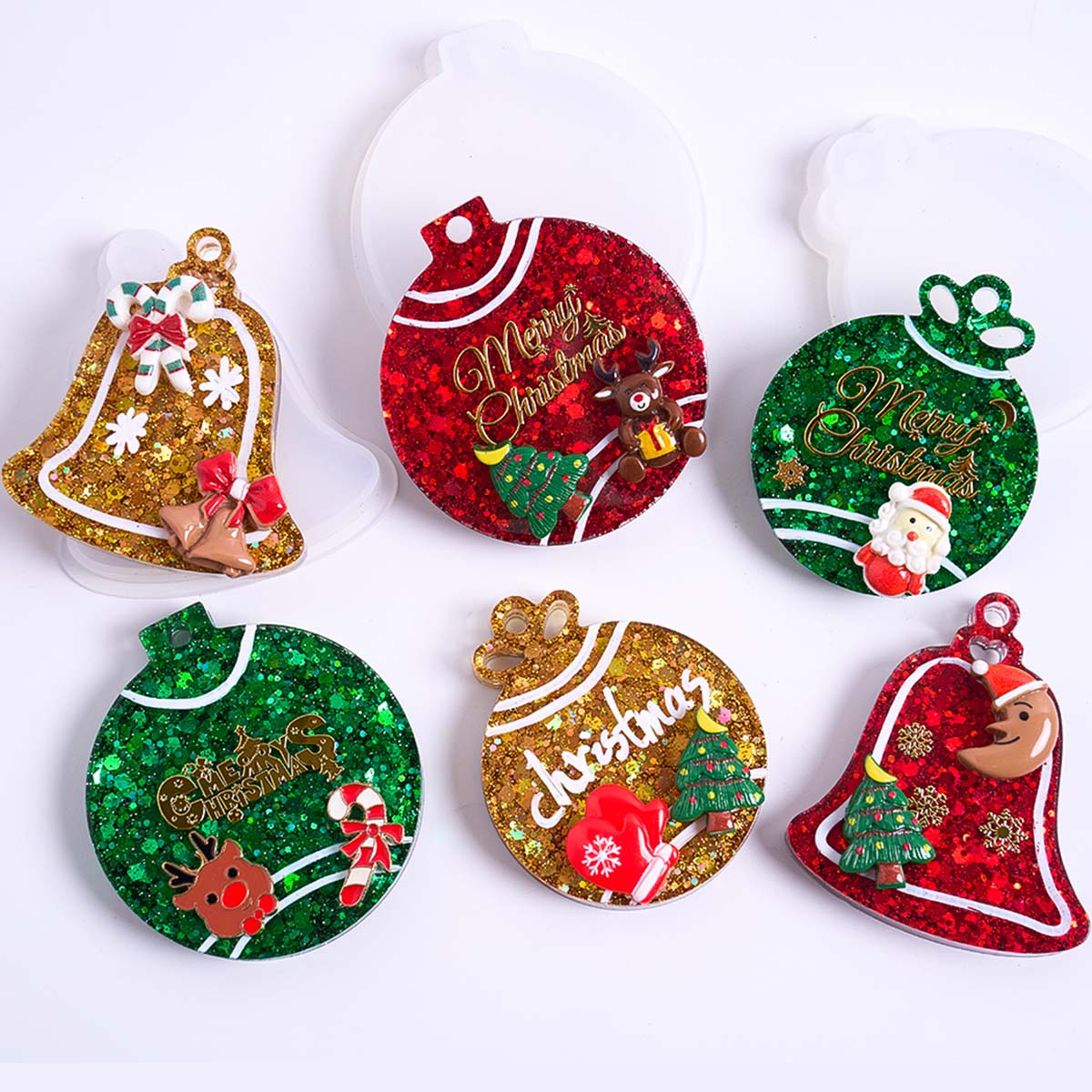 Etiqueta de natal pingente mol - Resin Art Mould avaliação e preço