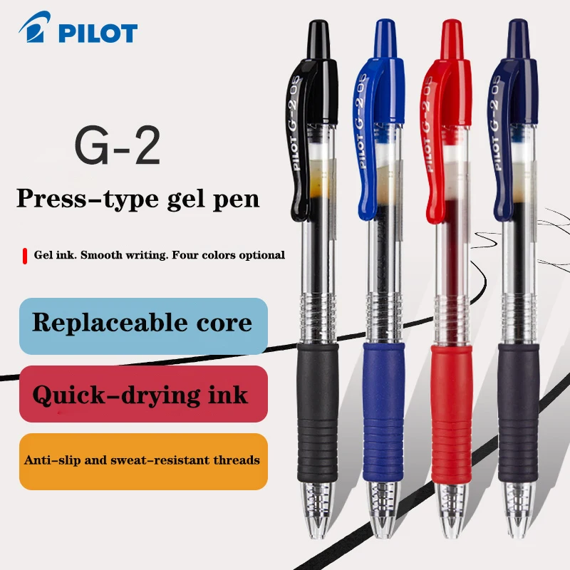 Caneta Esferográfica Gel com R - Pilot Pen G2 avaliação e preço